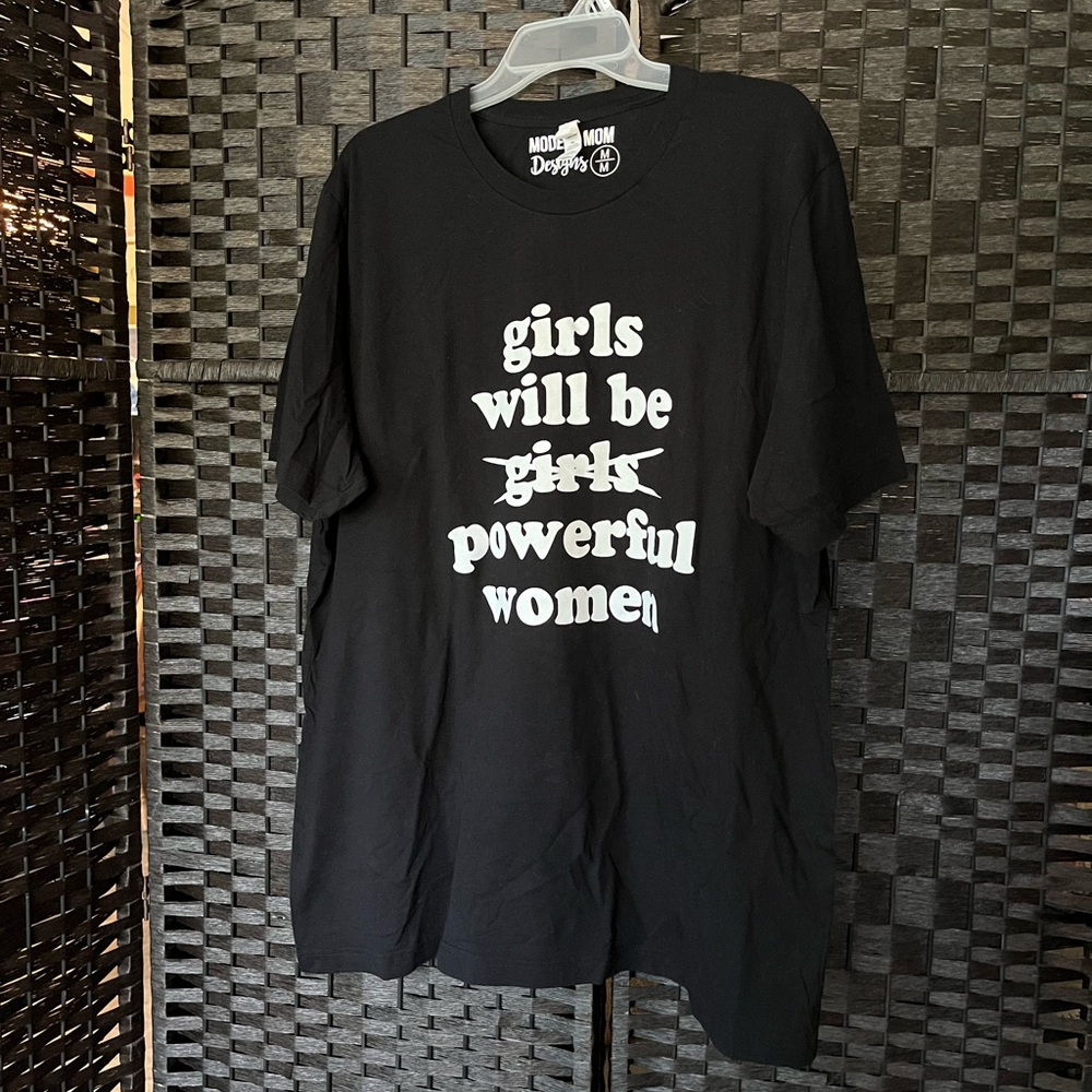 Bella Canvas Black Graphic Boxy T-Shirt